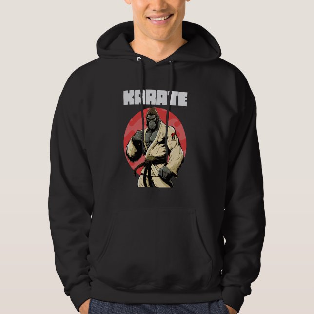 Sudadera Karateka Karate Gorilla (Anverso)