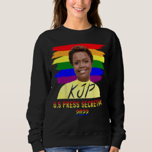 Sudadera Karine Jean Pierre Primer Secretario de Prensa Bla