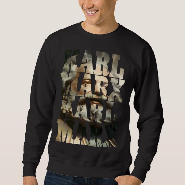 Sudadera Karl Marx communist cool Marx  1 (Anverso)