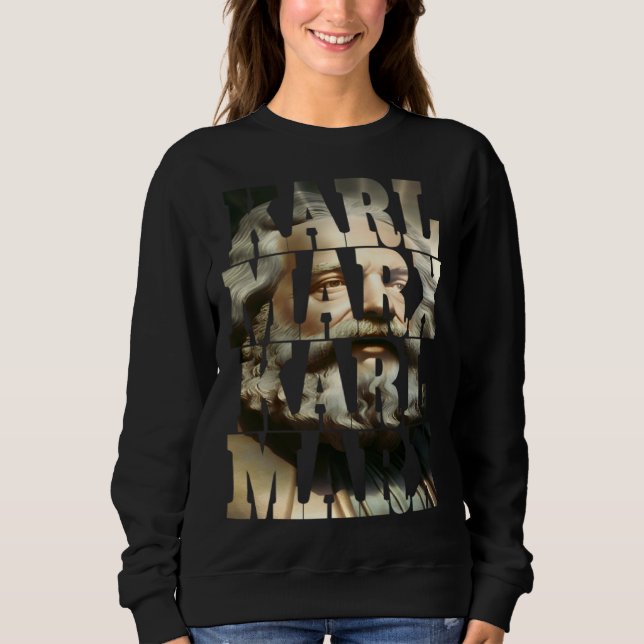 Sudadera Karl Marx communist cool Marx  1 (Anverso)