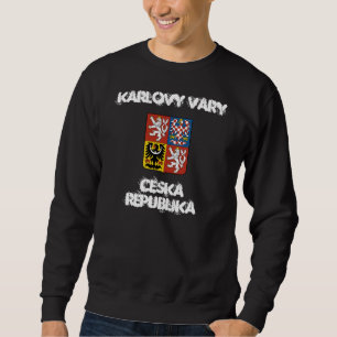 Sudadera Karlovy Vary, República Checa con escudo de armas