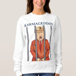 Sudadera KARMAGEDDON: Funny en el Naranja de prisión Jumpsu