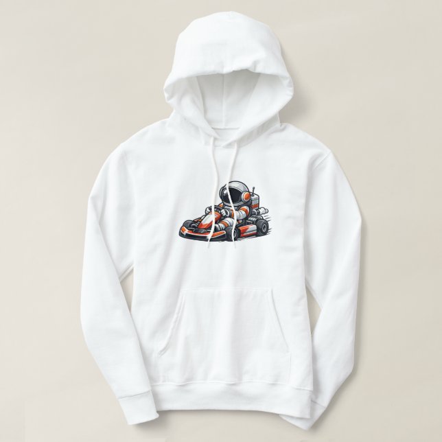 Sudadera Kart de Astronauta (Diseño del anverso)