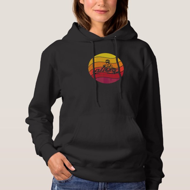Sudadera Karting Retro Estilo Vintage 8 (Anverso)