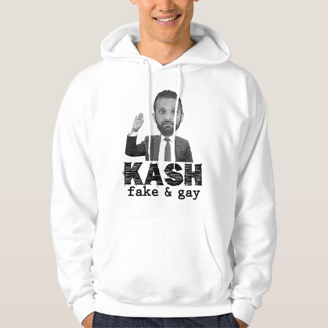 Sudadera kash fake & gay (Anverso)