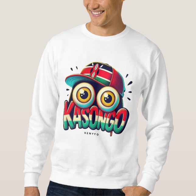 Sudadera Kasongo Vibes by Kenyyo (Anverso)