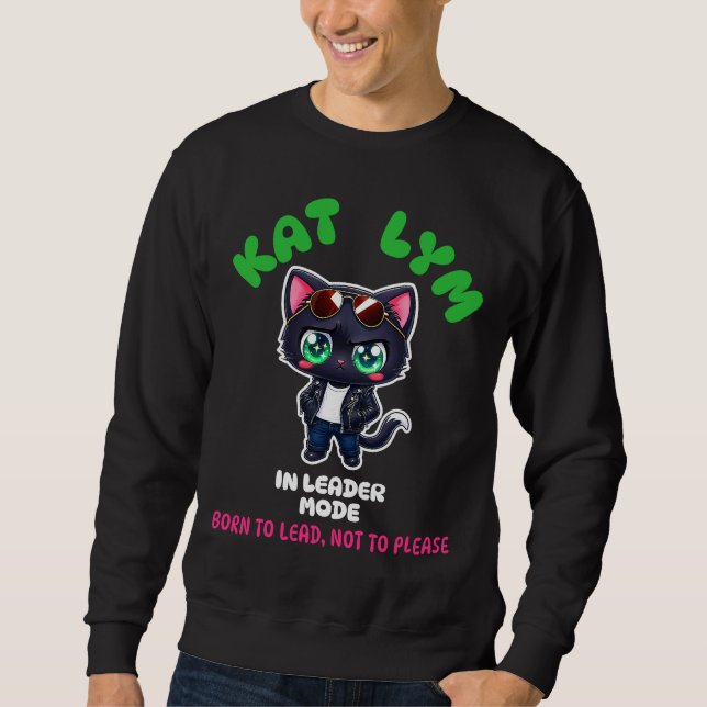 Sudadera Kat Lym In Leader Mode (Anverso)