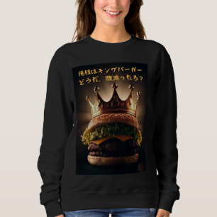 Sudadera Katakana japonesa con hambre