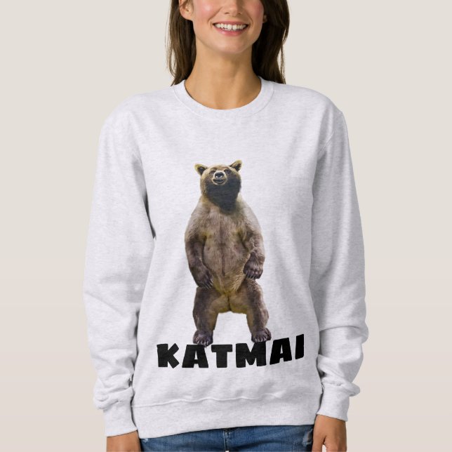 SUDADERA KATMAI ALASKA GRIZZLY BEAR T-SHIRTS (Anverso)