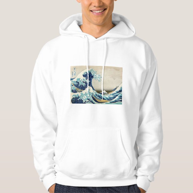 Sudadera Katsushika Hokusai - La gran ola de Kanagawa (Anverso)
