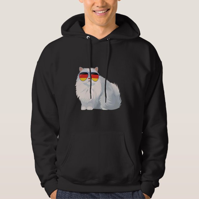 Sudadera Katze deutsch Deutschland Katzen l (Anverso)