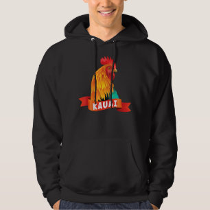 Sudadera Kauai Chicken Tshirts Rooster Estilo de época Jard