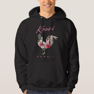 Sudadera Kauai Hawaii Flor Hibiscus Chicken Lover Souveni