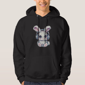 Sudadera Kawaii Chibi Rabbit with Headphones Cute DJ Animal