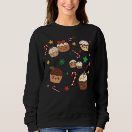 Sudadera Kawaii Christmas Muffins