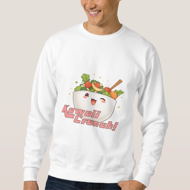 Sudadera ¡Kawaii Crunch! (Anverso)