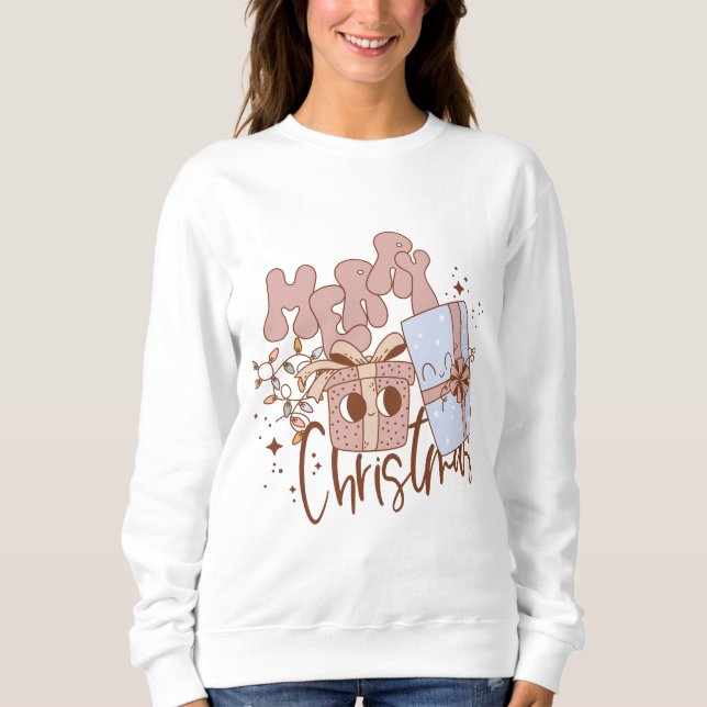 Sudadera Kawaii Feliz Navidad (Anverso)