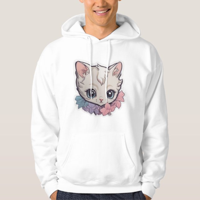 Sudadera Kawaii Kitten 1 (Anverso)