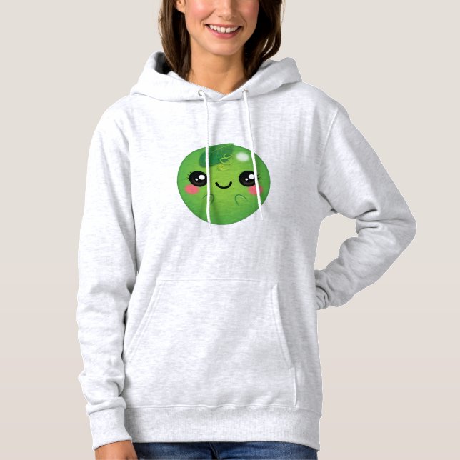 Sudadera Kawaii Pea (Anverso)