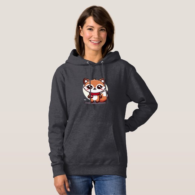 Sudadera Kawaii Shiba Inu Hoodie (Anverso completo)