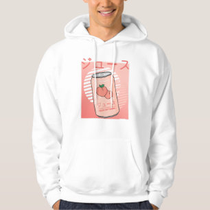 Sudadera Kawaii Suave Drink Aestesia Japonesa Jugo de Peach