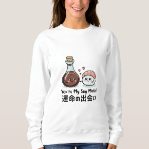 Sudadera Kawaii Sushi & Soy Sauce Japón