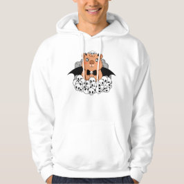 Sudadera Kawaii Vampire Capybara - Cementerio Espeluznante