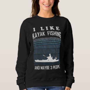 Sudadera Kayak Bass Pescador Kayak Kayak Angler