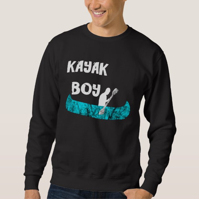 Sudadera Kayak Boy Kayak Boys Sport Paddle Boat Paddling Ka (Anverso)