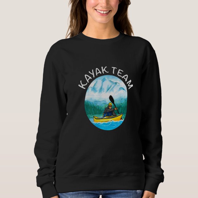 Sudadera Kayak en grupo   (Anverso)