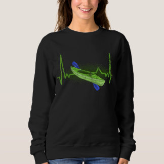 Sudadera Kayak Paddling Kayaker Canoe Heartbeat Kayak