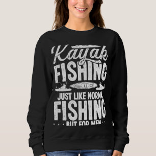 Sudadera Kayak Pescando para hombres Angler Kayakfisher Kay
