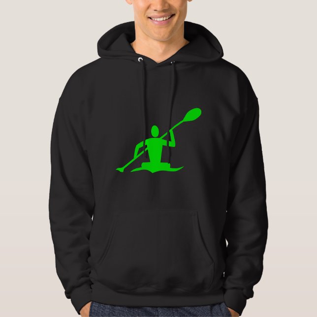 Sudadera Kayak - Verde (Anverso)