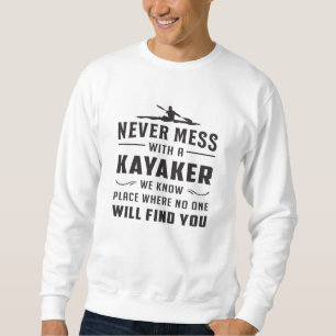 Sudadera Kayaking Canoe Kayak Canoeing Funny Gift Idea
