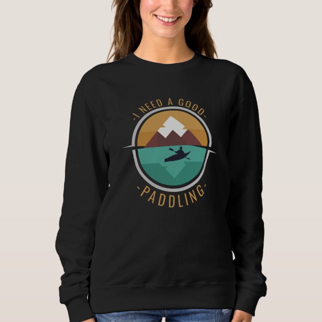 Sudadera Kayaking Kayak Paddling (Anverso)