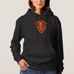 Sudadera Kc Original Red Kansas City Kc Único Est 1853 Kc