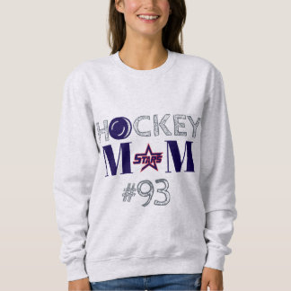 Sudadera KC Stars Hockey Mom Sweatshirt con número de Perso