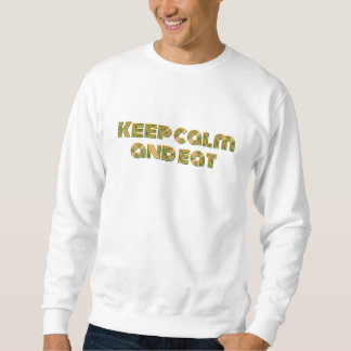 Sudadera Keep calm and eat