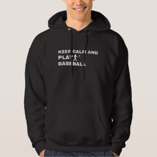 Sudadera keep calm and play baseball