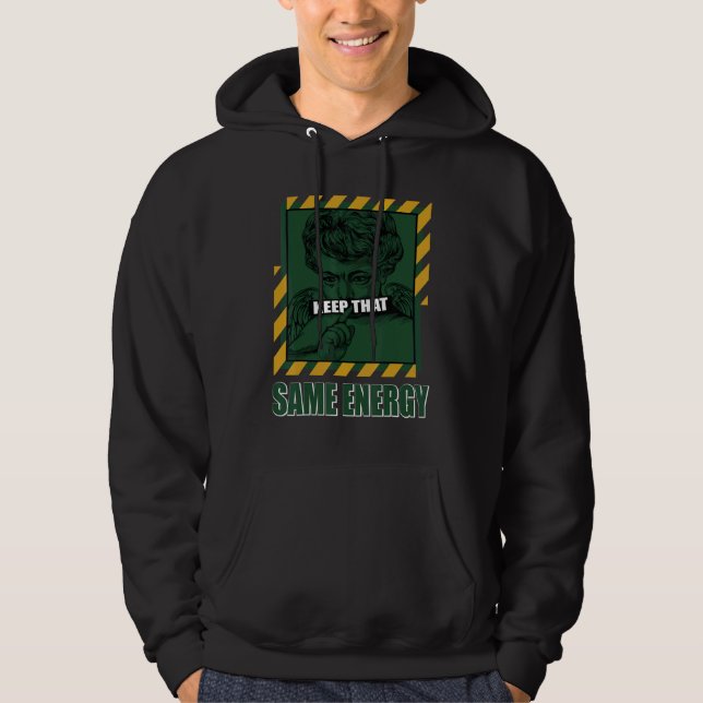Sudadera Keep Same Energy JD 1 Mid Sonics Noble Green Polle (Anverso)