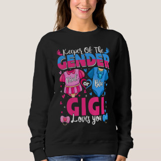 Sudadera Keeper Of Gender Gigi Loves You Pink Or Blue Baby