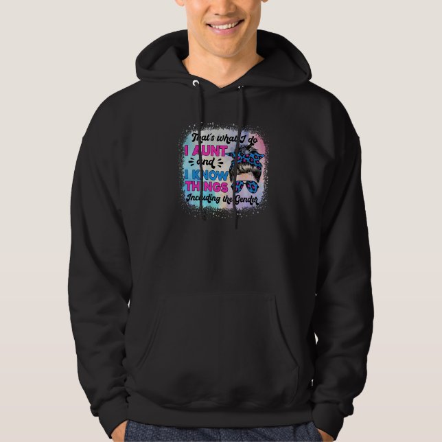 Sudadera Keeper Of The Gender Auntie Keeper Of Gender Aunt (Anverso)