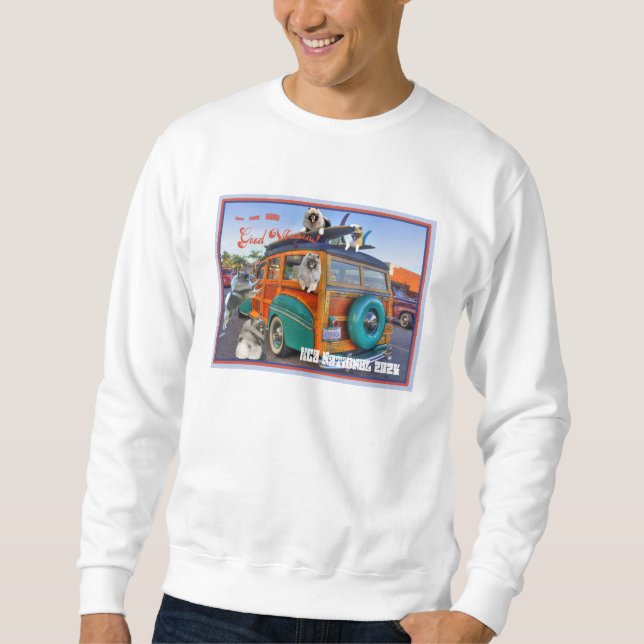 Sudadera Kees in a Woodie Wagon Sweatshirt (Anverso)