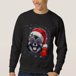 Sudadera Keeshond Dog Lover Hombres Mujeres Navidades