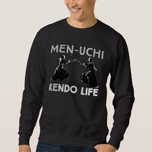 Sudadera Kendo Life  Hombres Uchi (Anverso)
