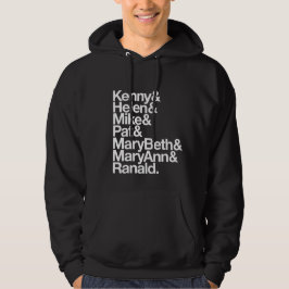Sudadera Kenny&Helen&Mike&Pat&MB&MA&Ranald. (Sudadera con