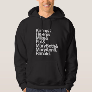 Sudadera Kenny&Helen&Mike&Pat&MB&MA&Ranald. (Sudadera con