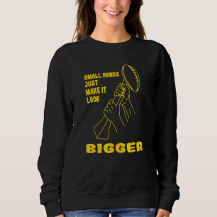 Sudadera Kenny Pickett Manos Pequeñas Solo Hacen que Parezc