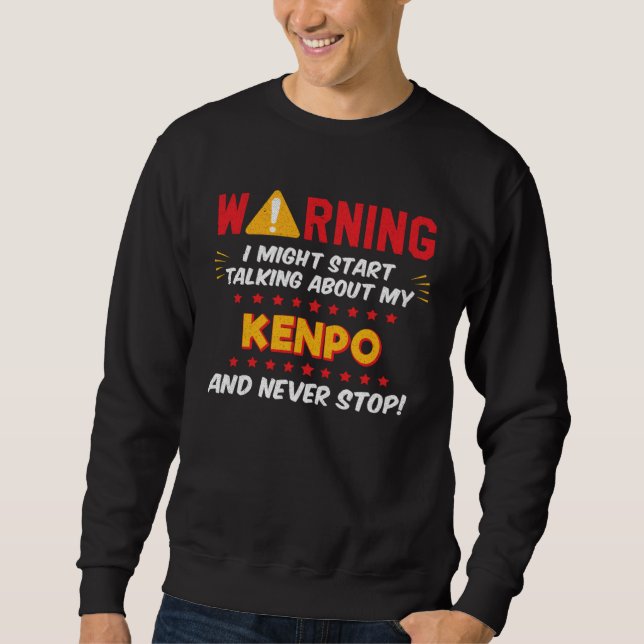 Sudadera Kenpo Joke Graphic (Anverso)