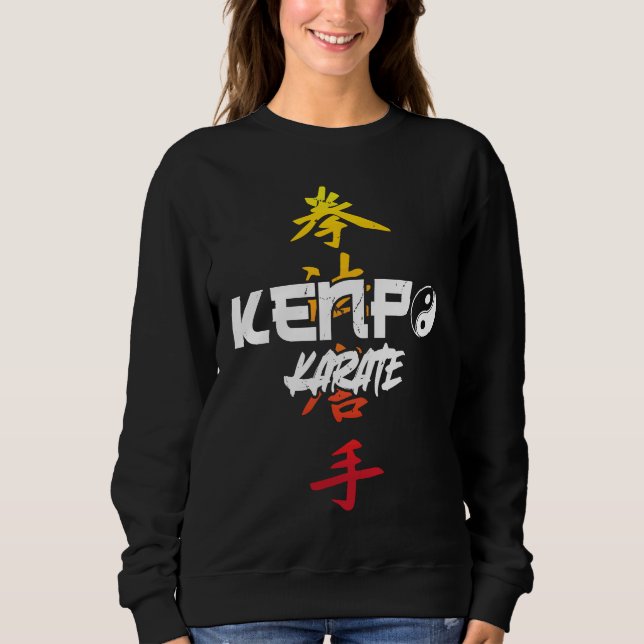 Sudadera Kenpo Karate Karate (Anverso)